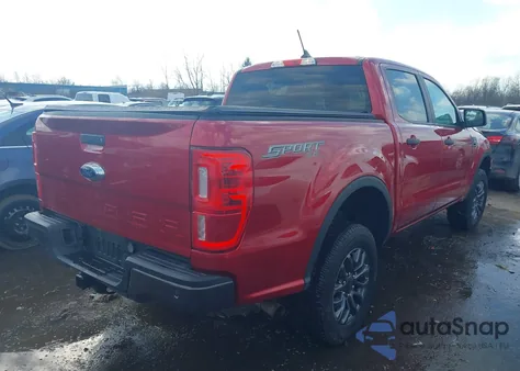 2021 Ford Ranger Xlt из США, поврежденный, VIN 1FTER4FH0MLD82311